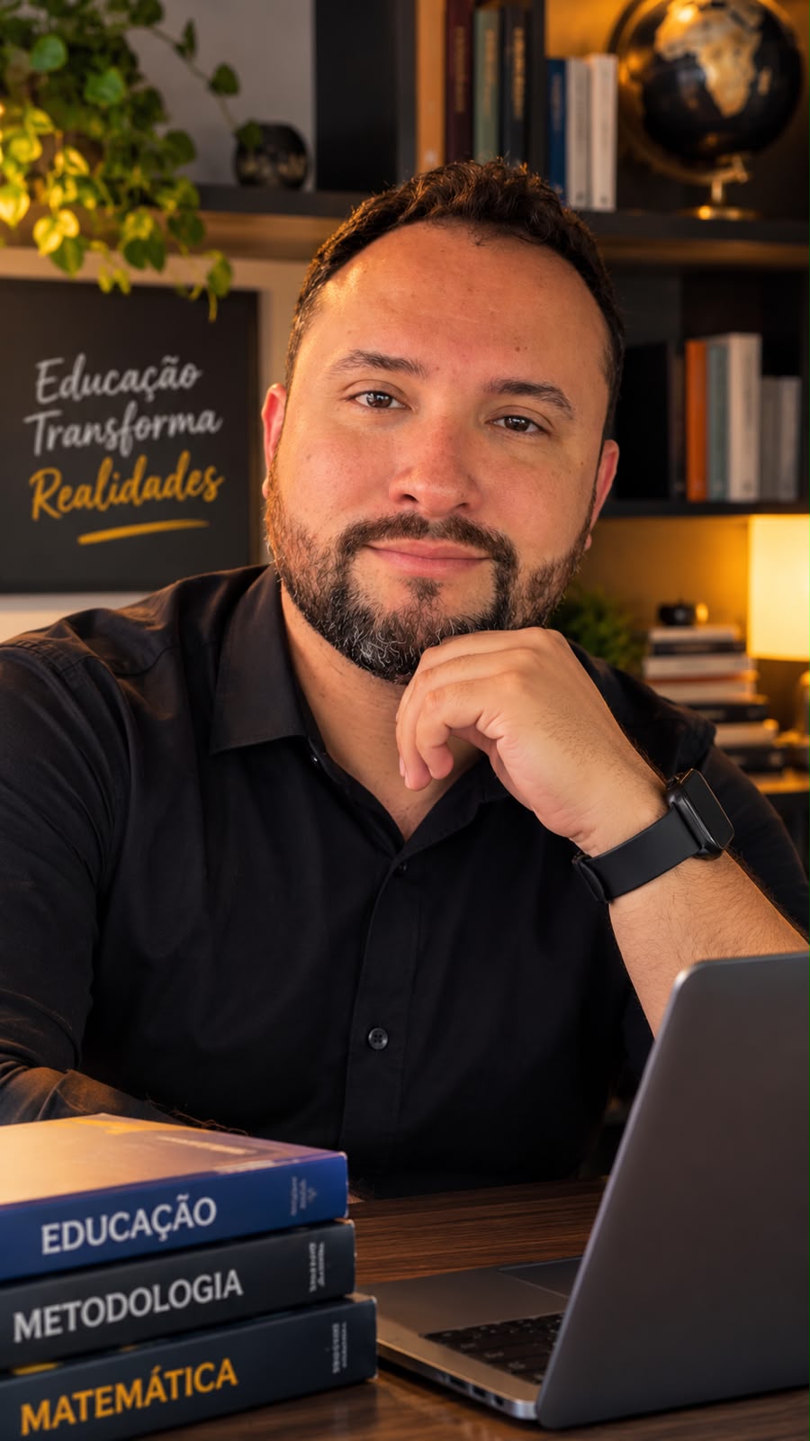 Professor Lucas Portela, fundador da Estude+